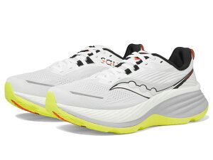 �T�b�J�j�[ �����Y �V���[�Y �X�j�[�J�[ Saucony Hurricane 24 White/Black �z���C�g