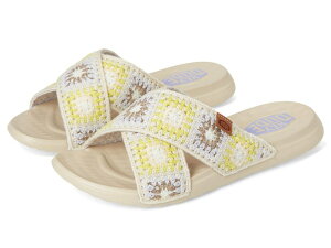 �w�C�f���[�h ���f�B�[�X �V���[�Y �T���_�� Hey Dude Christi Slide Cottage Crochet Egret/Lavender/Multi ���x���_�[
