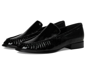 ���B���X ���f�B�[�X �V���[�Y �X���b�|���E���[�t�@�[ Vince Nora Loafers/Moc Shoes Black 1 �u���b�N