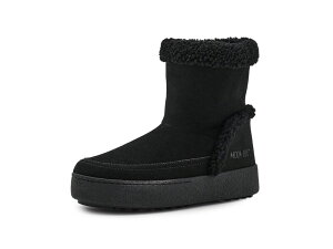 ���[���u�[�c ���f�B�[�X �V���[�Y �u�[�c�E���C���u�[�c MOON BOOT Ltrack Tina Black �u���b�N