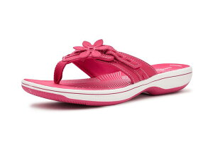 �N���[�N�X ���f�B�[�X �V���[�Y �T���_�� Clarks Breeze Opal Raspberry Synthetic