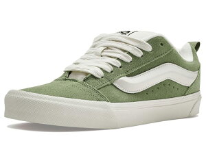 �o���Y �����Y �V���[�Y �X�j�[�J�[ Vans Knu Skool Suede Neutral Olive �I���[�u