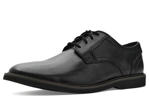 �N���[�N�X �����Y �V���[�Y �I�b�N�X�t�H�[�h Clarks Radcliff Low Black Smooth Leather �u���b�N
