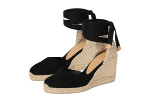 �J�X�^ �j�G�[�� ���f�B�[�X �V���[�Y �q�[�� CASTANER Carina 80 Wedgespadrille Black �u���b�N