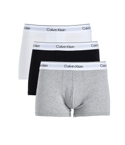 �J���o�� �N���C�� �A���_�[�E�F�A �����Y �{�N�T�[�p���c �R�b�g�� Calvin Klein Underwear Icon Cotton Stretch Trunks 3-Pack Grey Heather/White/Black �z���C�g
