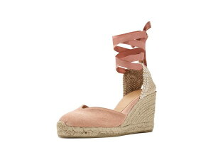 �J�X�^ �j�G�[�� ���f�B�[�X �V���[�Y �q�[�� CASTANER Chiara 80 mm Wedgespadrille Peach �s�[�`