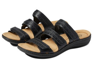 �N���[�N�X ���f�B�[�X �V���[�Y �T���_�� Clarks Laurieann Cove Black Leather �u���b�N