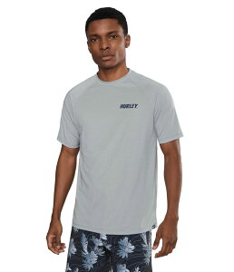�n�[���[ �����Y �g�b�v�X �V���c Hurley H2o Dri Outback Short Sleeve Top Light Asteroid
