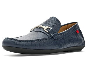 �}�[�N�W���Z�t�j���[���[�N �����Y �V���[�Y �X���b�|���E���[�t�@�[ Marc Joseph New York Park Ave 2 Loafer Fast Blue Grainy �u���[