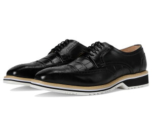 �X�e�C�V�[�A�_���X �����Y �V���[�Y �I�b�N�X�t�H�[�h ���[�X Stacy Adams Beaumont Wing Tip Lace-Up Black �u���b�N