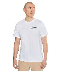 �n�[���[ �����Y �g�b�v�X �V���c Hurley Salty Tavern Short Sleeve White �z���C�g