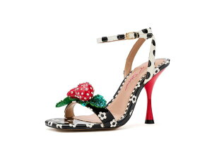�u���[�o�C�x�g�V�[�W�����\�� ���f�B�[�X �V���[�Y �u�[�c�E���C���u�[�c Blue by Betsey Johnson Addison Black White Multi �z���C�g