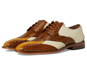 �X�e�C�V�[�A�_���X �����Y �V���[�Y �I�b�N�X�t�H�[�h ���[�X Stacy Adams Tristano Bike Toe Lace-Up Tan Multi �^��