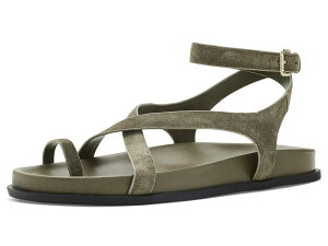 �}�[�N�E�t�B�b�V���[ ���f�B�[�X �V���[�Y �T���_�� Marc Fisher LTD Bevy Dark Green Suede �O���[��