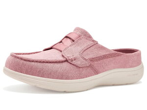 �X�P�b�`���[�Y ���f�B�[�X �V���[�Y SKECHERS On-The-Go Flex Radiant Boat Mule Dark Rose