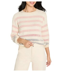 �j�b�N�v���X�]�[�C ���f�B�[�X �A�E�^�[ �j�b�g�E�Z�[�^�[ NIC+ZOE Scandi Stripe Sweater Neutral Multi �}���`�J���[