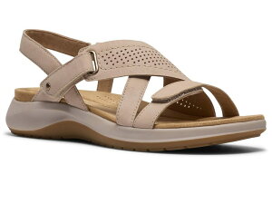 �N���[�N�X ���f�B�[�X �V���[�Y �T���_�� Clarks Maelynn Gem Sand Nubuck �T���h