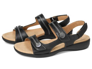 �g���b�^�[�Y ���f�B�[�X �V���[�Y �T���_�� Trotters Romi Stitch Black �u���b�N