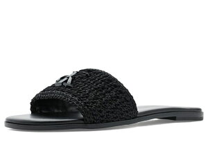 �J���o���N���C�� ���f�B�[�X �V���[�Y �T���_�� Calvin Klein Kamine Black Woven �u���b�N