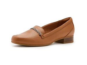 �N���[�N�X ���f�B�[�X �V���[�Y �X���b�|���E���[�t�@�[ Clarks Juliet Mia Tan Leather �^��