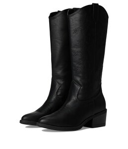 �u���[�t�B�b�V���}���u ���f�B�[�X �V���[�Y �u�[�c�E���C���u�[�c �g�[�� Blowfish Malibu Radio Western Tall Boots Black �u���b�N