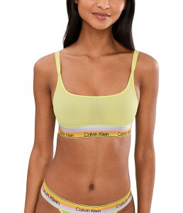 �J���o�� �N���C�� �A���_�[�E�F�A ���f�B�[�X �u���W���[ ���b�V�� Calvin Klein Underwear Icon Mesh Unlined Bralette Bright Emerald �G�������h