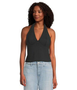 �t���[�s�[�v�� ���f�B�[�X �g�b�v�X �V���c �z���^�[ Free People Still Here Halter (Have It All) Black �u���b�N