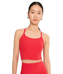 �r�����h���K ���f�B�[�X �g�b�v�X �V���c �N���b�v�h Beyond Yoga Spacedye Slim Racerback Cropped Tank Chili Red Heather �w�U�[