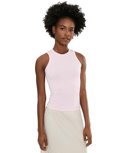 �t���[�s�[�v�� ���f�B�[�X �g�b�v�X �V���c Free People Soft Seamless Modal Tank Pink Destiny �s���N