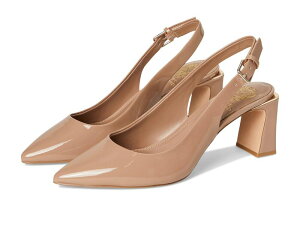 ���B���X�J���[�g ���f�B�[�X �V���[�Y �q�[�� Vince Camuto Hamden Buckle Slingback Pump Chai Latte