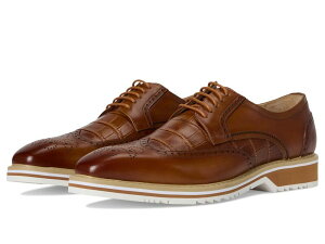 �X�e�C�V�[�A�_���X �����Y �V���[�Y �I�b�N�X�t�H�[�h ���[�X Stacy Adams Beaumont Wing Tip Lace-Up Tan �^��