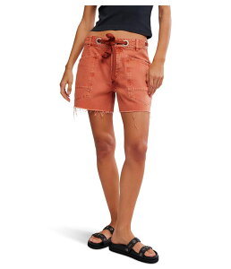 �t���[�s�[�v�� ���f�B�[�X �{�g���X �n�[�t�p���c�E�V���[�c �V���[�g�p���c Free People We The Free Moxie Barrel Shortsunset