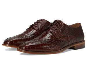 �X�e�C�V�[�A�_���X �����Y �V���[�Y �I�b�N�X�t�H�[�h ���[�X Stacy Adams Tristano Bike Toe Lace-Up Cognac