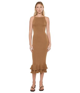 �T���N�`���A���[ ���f�B�[�X �g�b�v�X �����s�[�X �Z�[�^�[ Sanctuary Outdo Tier Hem Sweaterdress Toasted Coconut