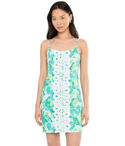 �����[�s�����b�c�@�[ ���f�B�[�X �g�b�v�X �����s�[�X Lilly Pulitzer Shelli Stretch Dress Resort White Monarch Rose �z���C�g