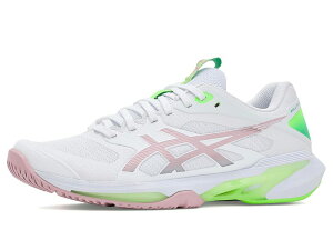 �A�V�b�N�X ���f�B�[�X �V���[�Y �X�j�[�J�[ ASICSolution Speed FF 4 Clay White/Morganite �z���C�g