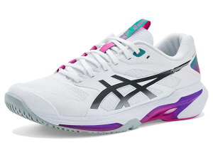 �A�V�b�N�X �����Y �V���[�Y �X�j�[�J�[ ASICSolution Speed FF 4 White/Digital Sakura �z���C�g
