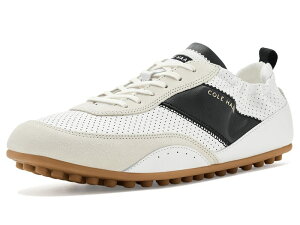 �R�[���n�[�� ���f�B�[�X �V���[�Y �X�j�[�J�[ Cole Haan Grandpro Travina Sneakers White Leather/Black Suede/Silver Birch Suede �z���C�g