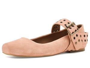 �t���[�s�[�v�� ���f�B�[�X �V���[�Y �T���_�� Free People Maggie Mary Jane Flats Rose Suede