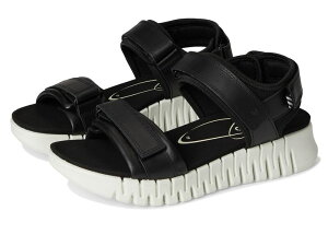�G�R�[ ���f�B�[�X �V���[�Y �T���_�� ECCO Gruuv Sol Sandal Black �u���b�N