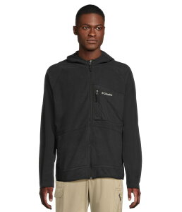 �R�����r�A �����Y �A�E�^�[ �R�[�g �I�[�o�[���C Columbia Fastrek Overlay Hooded Full Zip Black �u���b�N
