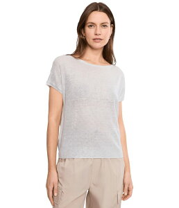 �j�b�N�v���X�]�[�C ���f�B�[�X �A�E�^�[ �j�b�g�E�Z�[�^�[ NIC+ZOE Glazed Featherknit Sweater Cobblestone