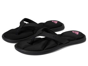 ���L�V�[ ���f�B�[�X �g�b�v�X �V���c Roxy Rays Nubuck Black �u���b�N