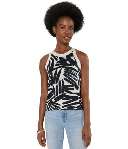 �j�b�N�v���X�]�[�C ���f�B�[�X �A�E�^�[ �j�b�g�E�Z�[�^�[ NIC+ZOE Painted Palmsweater Tank Indigo Multi �C���f�B�S