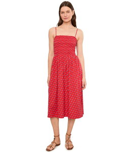 ���C�h�E�F�� ���f�B�[�X �g�b�v�X �����s�[�X Madewell Peony Dress - Midweight Poplin Enamel Red ���b�h