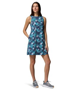 �R�����r�A ���f�B�[�X �g�b�v�X �����s�[�X Columbia PFG Freezer Tank Dress Nocturnal Twilight Sunflora