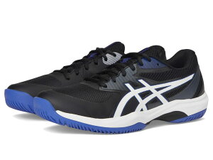 �A�V�b�N�X �����Y �V���[�Y �X�j�[�J�[ ASICS Game FF Tennishoes Black/White �z���C�g