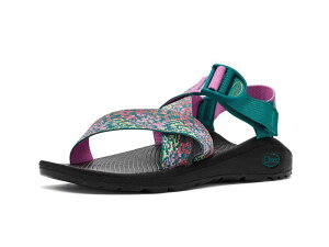 �`���R ���f�B�[�X �V���[�Y �T���_�� Chaco Mega Z Cloud Spray Teal 1 �e�B�[��