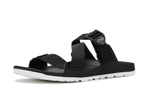 �`���R ���f�B�[�X �V���[�Y �T���_�� �_�E�� Chaco Lowdown Slides Black 1 �u���b�N
