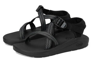 �`���R ���f�B�[�X �V���[�Y �T���_�� Chaco CushZ Frond Black �u���b�N